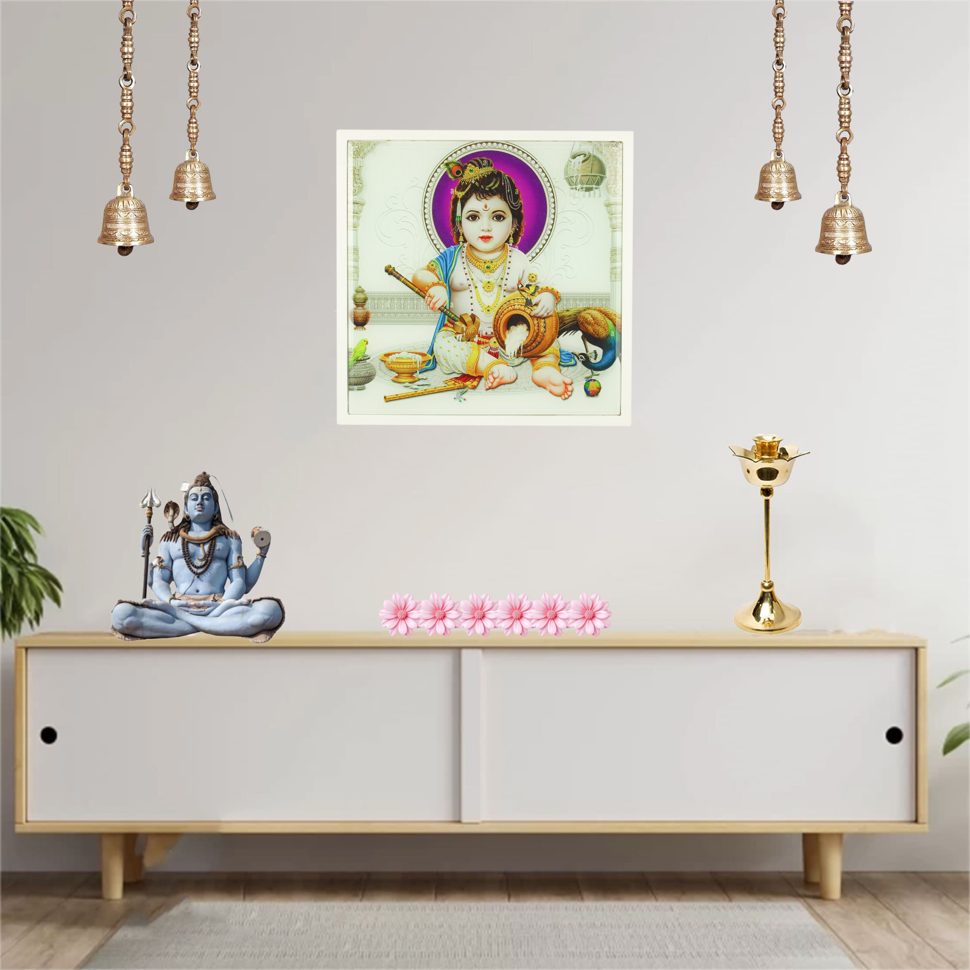 Krishna Ji Blessings Wall
